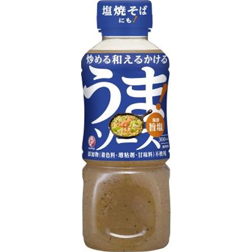 ブルドック うまソース 旨塩 ３００ｍｌ 【新商品 8/8 発売】 □お取り寄せ品 【購入入数３０個】