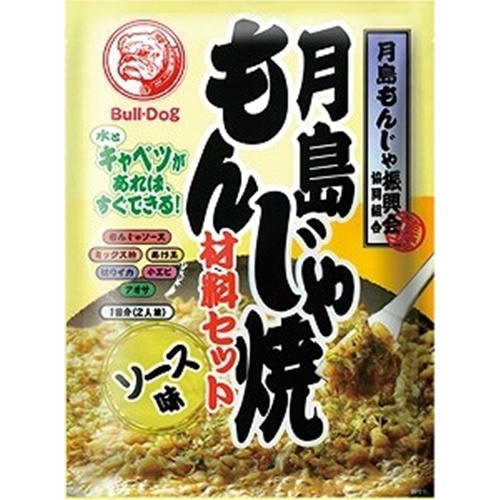 ブルドック 月島もんじゃ焼 ソース味８１．３ｇ □お取り寄せ品 【購入入数３０個】