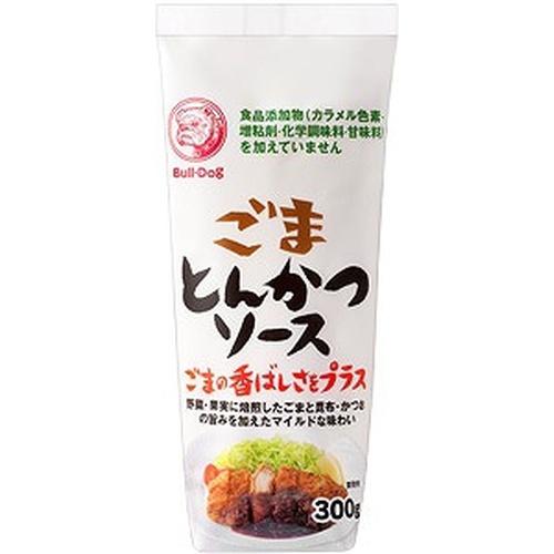 ブルドック ごまとんかつソース３００ｇ □お取り寄せ品 【購入入数６０個】