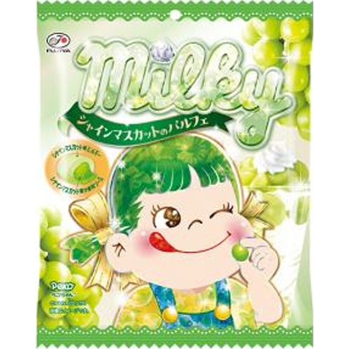 不二家 ミルキーシャインマスカットのパルフェ６２ｇ 【新商品 5/13 発売】 □お取り寄せ品 【購入入数４８個】【数量限定】◆