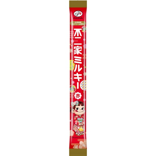 不二家 千歳飴（赤）１本 【新商品 8/12 発売】【受注締 7/22 最短納品 8/20】【数量限定】 □お取り寄せ品 【購入入数２０個】【数量限定】◆