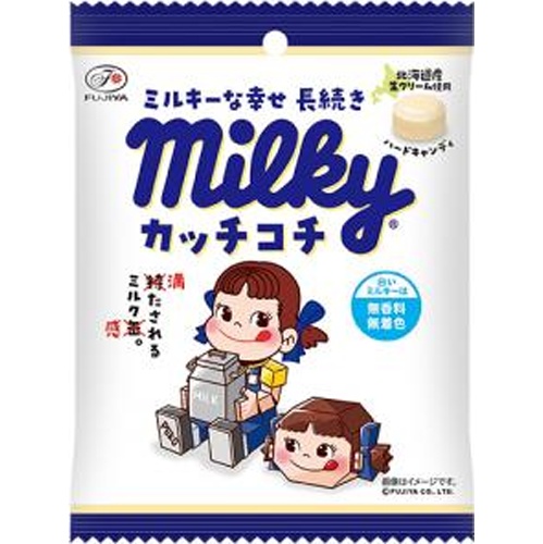 不二家 カッチコチミルキー 袋３２ｇ 【新商品 4/22 発売】 □お取り寄せ品 【購入入数８０個】【数量限定】◆