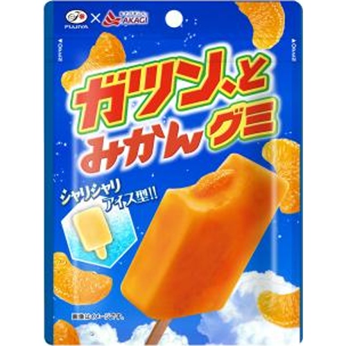 不二家 ガツン、とみかんグミ ５３ｇ 【新商品 4/1 発売】 △ 【購入入数１０個】【数量限定】◆