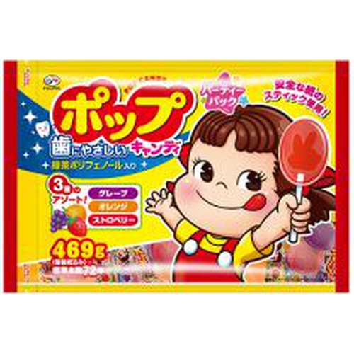 不二家 ポップキャンディパーティーパック ４６９ｇ △ 【購入入数１個】【数量限定】◆