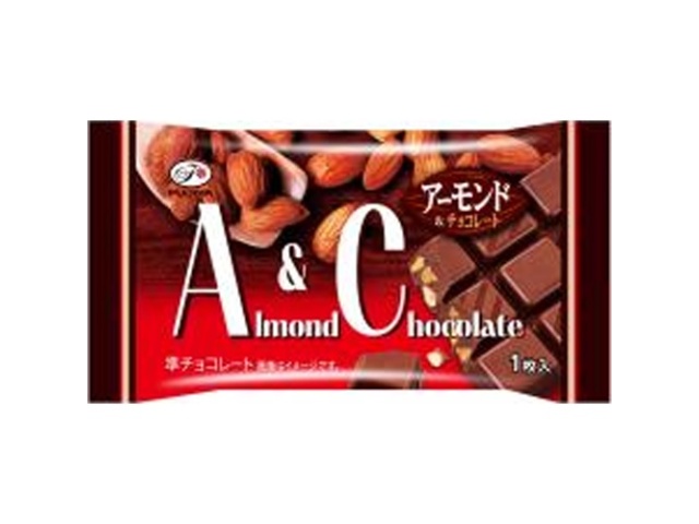不二家 アーモンド＆チョコレート１枚 【新商品 9/16 発売】 △ 【購入入数８個】【数量限定】◇
