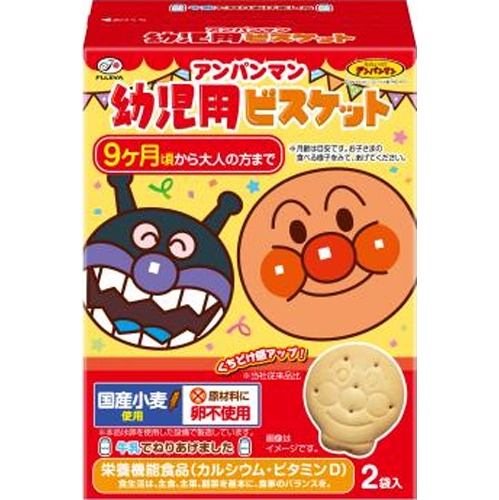 不二家 アンパンマン幼児用ビスケット ８４ｇ 【新商品 9/2 発売】 □お取り寄せ品 【購入入数４０個】【数量限定】◇