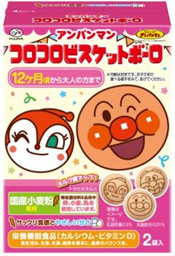 不二家 アンパンマンコロコロビスケットボーロ５０ｇ 【新商品 9/2 発売】 □お取り寄せ品 【購入入数４０個】【数量限定】◇