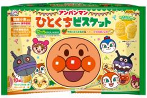 不二家 アンパンマンひとくちビスケット １０Ｐ 【新商品 9/2 発売】 □お取り寄せ品 【購入入数１５個】【数量限定】◇