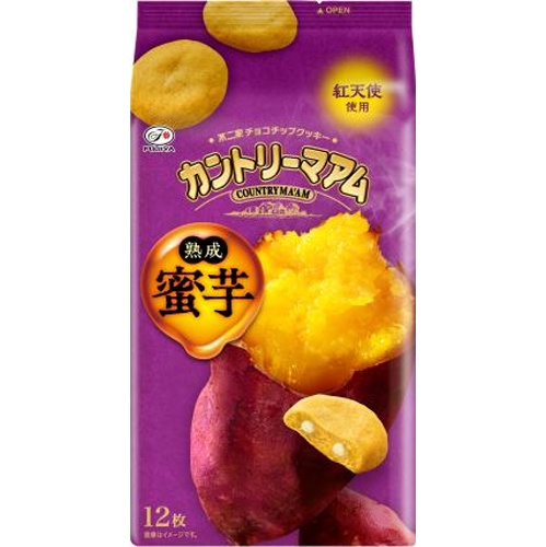 不二家 カントリーマアム（熟成蜜芋） １２枚 【新商品 8/5 発売】 △ 【購入入数５個】【数量限定】◇