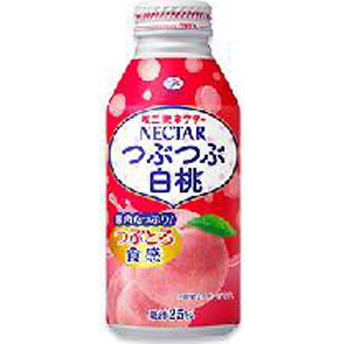 不二家 ネクターつぶつぶ白桃 Ｂ缶３８０ｇ □お取り寄せ品 【購入入数２４個】【数量限定】◆