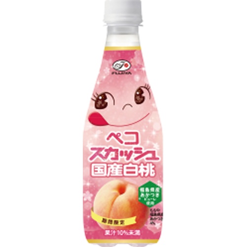 不二家 ペコスカッシュ Ｐ４１０ｍｌ □お取り寄せ品 【購入入数２４個】
