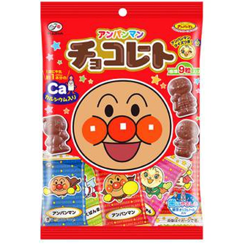 不二家 アンパンマンチョコ 小袋３４ｇ □お取り寄せ品 【購入入数１６０個】【数量限定】◆