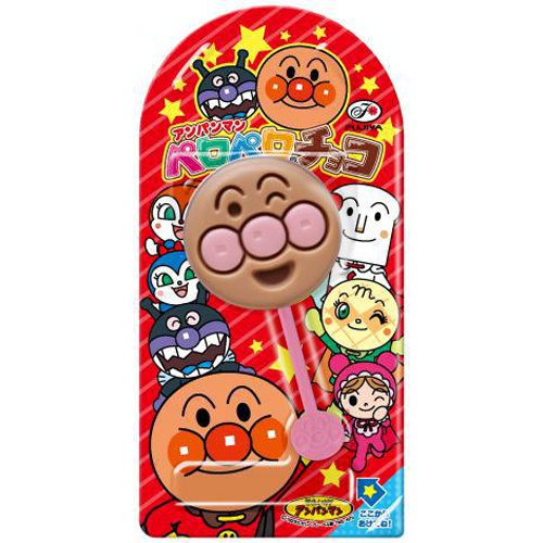 不二家 アンパンマンペロペロチョコ １本 △ 【購入入数１２個】【数量限定】◆