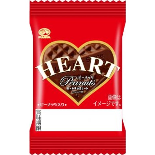 不二家 ミニハートチョコ（ピーナッツ）１枚 □お取り寄せ品 【購入入数３２０個】【数量限定】◆