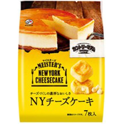 カントリーマアム マイスターズＮＹチーズケーキ７枚 【今月の特売 菓子】 △ 【購入入数５個】【数量限定】◆