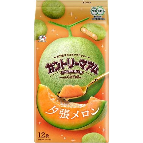 不二家 カントリーマアム 夕張メロン１２枚 【新商品 6/3 発売】 【今月の特売 菓子】 △ 【購入入数５個】【数量限定】◆