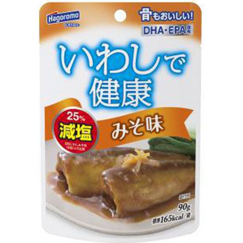 はごろも いわしで健康 みそ煮（パウチ）９０ｇ □お取り寄せ品 【購入入数１２個】（入荷までお時間がかかります）