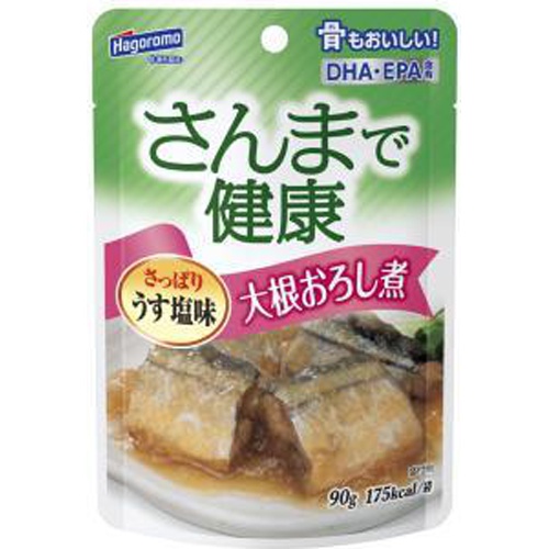 はごろも さんまで健康 大根おろし煮（パウチ）９０ｇ □お取り寄せ品 【購入入数１２個】（入荷までお時間がかかります）