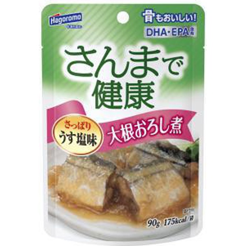 はごろも さんまで健康 大根おろし煮パウチ９０ｇ □お取り寄せ品 【購入入数１２個】