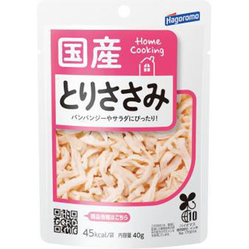 はごろも ホームＣとりささみ（国産）４０ｇ □お取り寄せ品 【購入入数２４個】（入荷までお時間がかかります）
