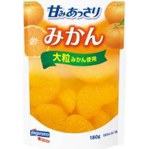 はごろも 甘みあっさり みかん（パウチ）１８０ｇ □お取り寄せ品 【購入入数２４個】（入荷までお時間がかかります）