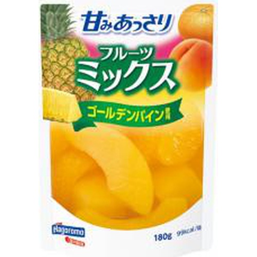 はごろも 甘みあっさり ミックス（パウチ）１８０ｇ □お取り寄せ品 【購入入数２４個】（入荷までお時間がかかります）