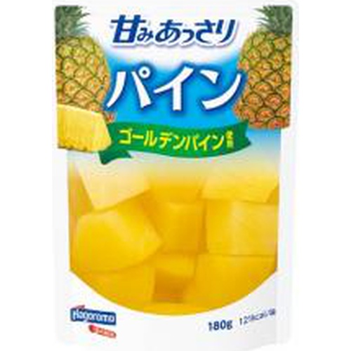 はごろも 甘みあっさり パイン（パウチ）１８０ｇ □お取り寄せ品 【購入入数２４個】（入荷までお時間がかかります）