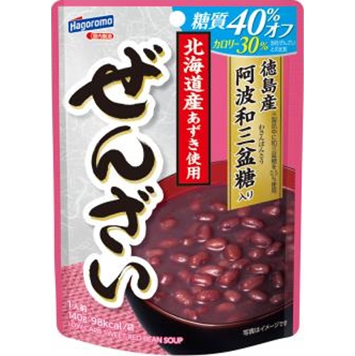 はごろも ぜんざい糖質オフ １４０ｇ 【新商品 8/18 発売】 □お取り寄せ品 【購入入数２０個】［入荷までお時間がかかります］