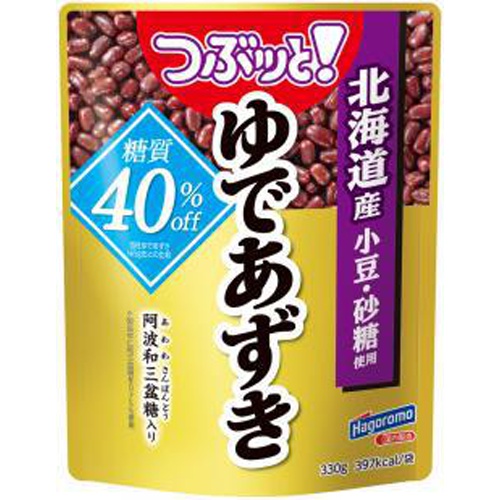 はごろも つぶッと！ゆであずき糖質オフ３３０ｇ △ 【購入入数１２個】