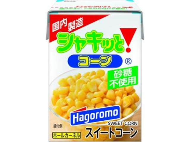 はごろも シャキッとコーンクリームパパッと紙１９０ｇ 【新商品 9/11 発売】 □お取り寄せ品 【購入入数２４個】［入荷までお時間がかかります］