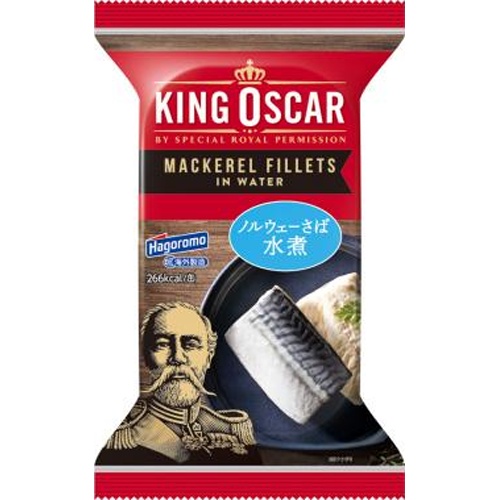 はごろも キングオスカー ノルウェーさば水煮８０ｇ □お取り寄せ品 【購入入数４８個】（入荷までお時間がかかります）