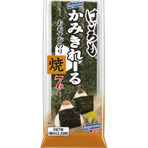 はごろも かみきれーるおむすびのり 焼７枚 □お取り寄せ品 【購入入数２０個】（入荷までお時間がかかります）