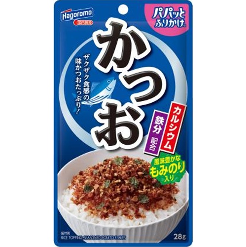 はごろも パパッとふりかけ かつお２８ｇ □お取り寄せ品 【購入入数６０個】（入荷までお時間がかかります）