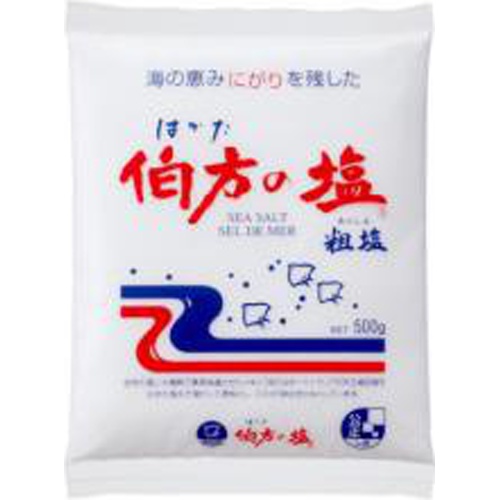 伯方の塩 ５００ｇ 【今月の特売 調味料】 △ 【購入入数２０個】