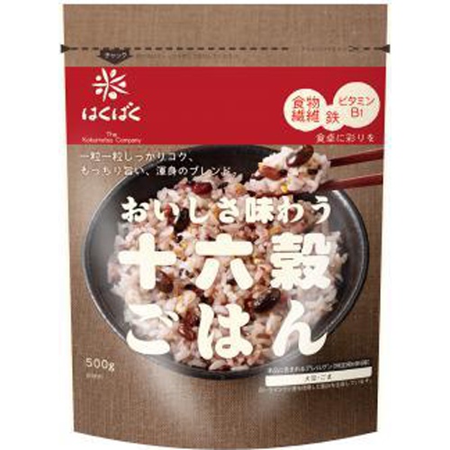 はくばく 十六穀ごはん５００ｇ □お取り寄せ品 【購入入数６個】