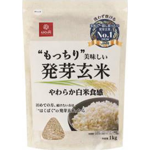 はくばく もっちり美味しい発芽玄米１ｋｇ □お取り寄せ品 【購入入数６個】