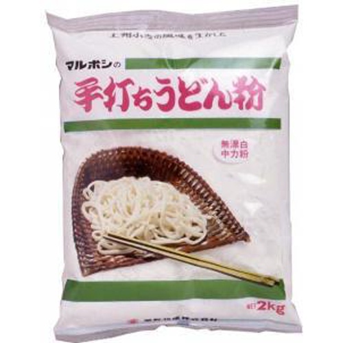 星野 手打ちうどん粉 ２ｋｇ業務用 □お取り寄せ品 【購入入数６個】