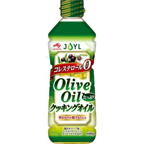 味の素 オリーブオイル クッキングオイル６００ｇ 【新商品 3/1 発売】 △ 【購入入数１０個】