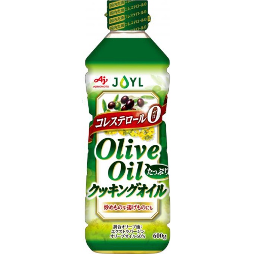 味の素 オリーブオイル クッキングオイル６００ｇ □お取り寄せ品 【購入入数２０個】