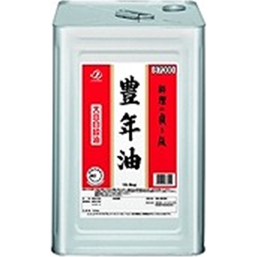 Ｊオイル 豊年油［大豆白絞油］１６．５ｋｇ業務用 【今月の特売 業務用】 △ 【購入入数１個】