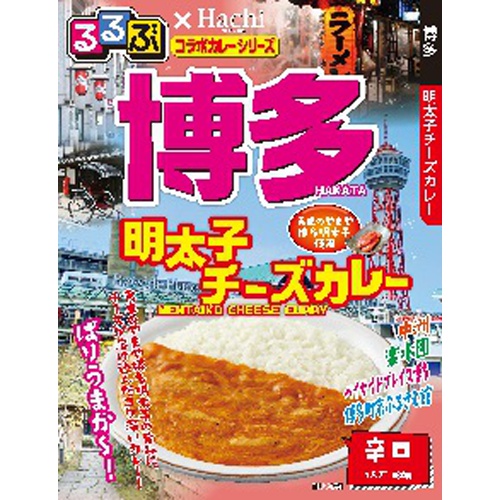 ハチ食品 るるぶ 博多明太カレー辛口 １８０ｇ 【今月の特売 インスタント】 △ 【購入入数２０個】
