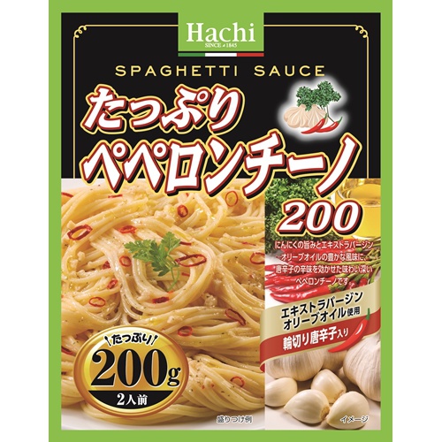ハチ食品 たっぷりペペロンチーノ２００ｇ 【今月の特売 麺類】 △ 【購入入数２４個】