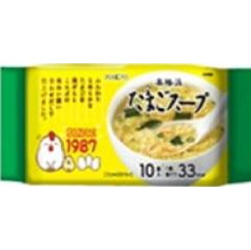 ハチ食品 本格派たまごスープ １０食入 □お取り寄せ品 【購入入数２４個】