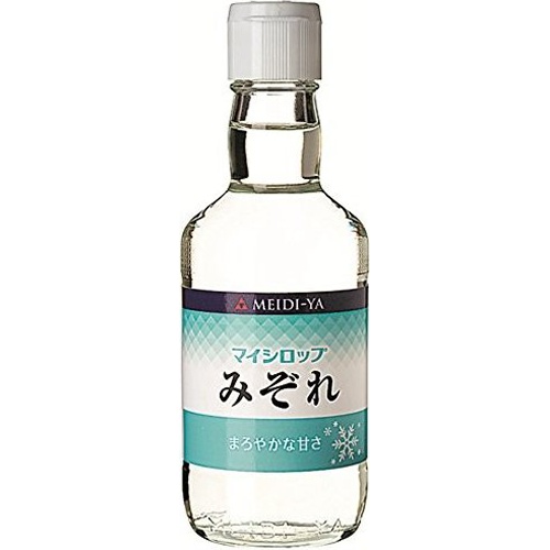 明治屋 ＭＹシロップみぞれ ３５０ｍｌ 【今月の特売 嗜好食品】 △ 【購入入数１５個】