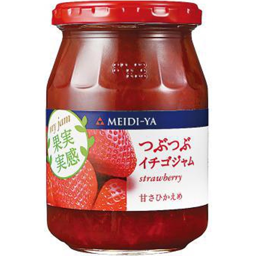 明治屋 つぶつぶイチゴジャム ３４０ｇ 【今月の特売 嗜好食品】 △ 【購入入数６個】