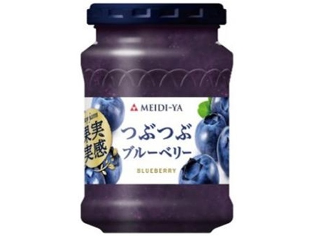 明治屋 果実実感つぶつぶブルーベリージャム320g 【新商品 10/15 発売】 □お取り寄せ品 【購入入数12個】