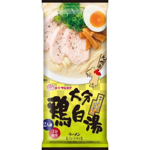 マルタイ 大分鶏白湯ラーメン １８６ｇ □お取り寄せ品 【購入入数３０個】