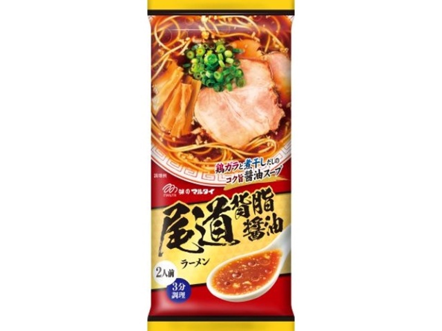 マルタイ 尾道背脂油ラーメン ２人前 【新商品 9/5 発売】 □お取り寄せ品 【購入入数３０個】
