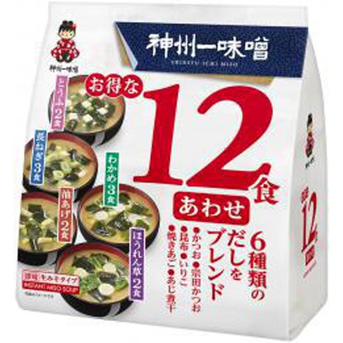 神州一 お得な１２食あわせみそ仕立て  【購入入数６個】