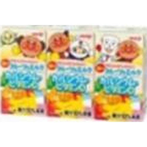 明治 アンパンマン朝フルーツ＆ミルク１２５ｍｌ×３ 【新商品 3/25 発売】 □お取り寄せ品 【購入入数１２個】